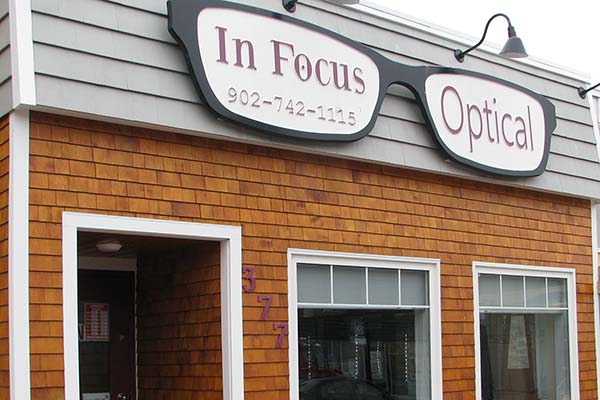 In Focus Optical store front